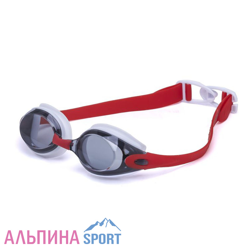 Очки для плавания Atemi силикон (красн/бел) М509