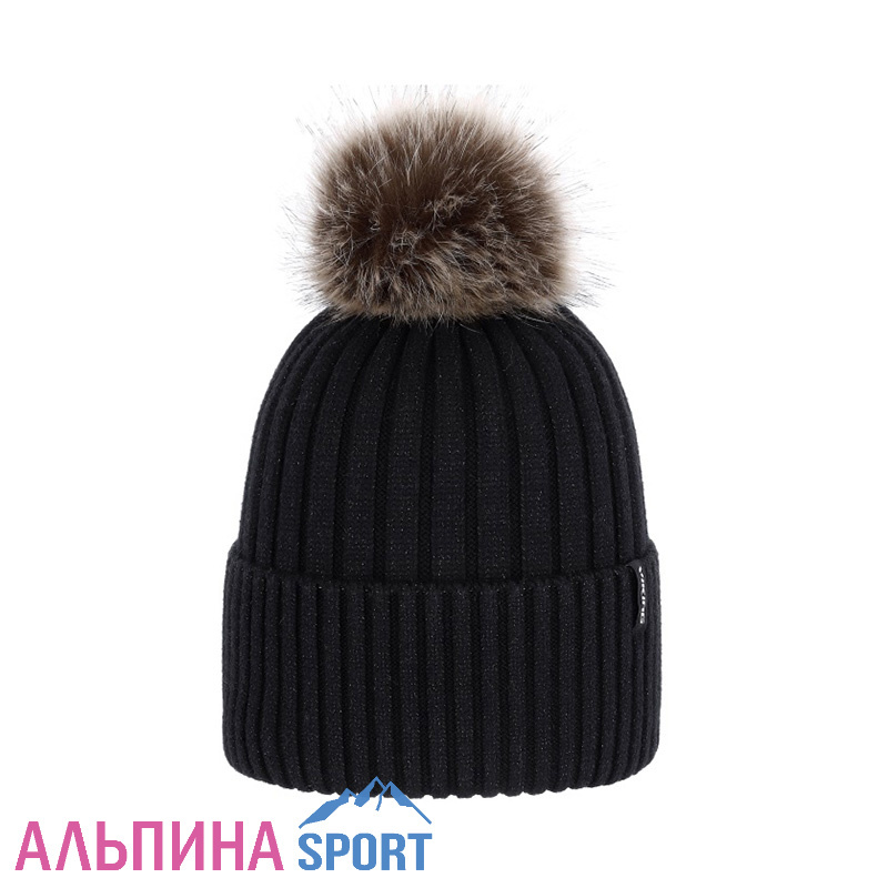Шапка VIKING Hana Pompon Life Style Black