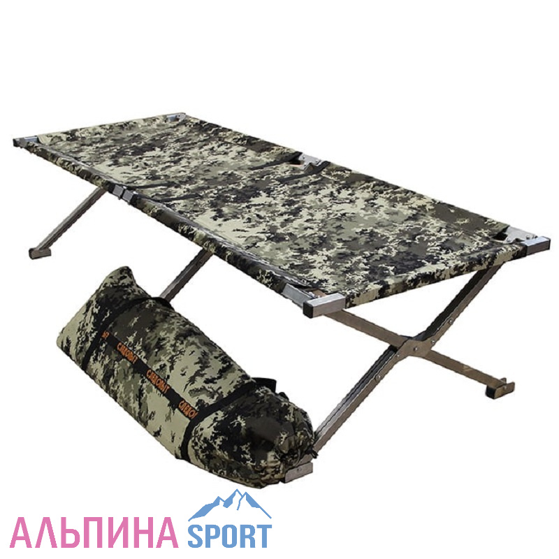 Раскладушка туристическая "СЛЕДОПЫТ" в чехле