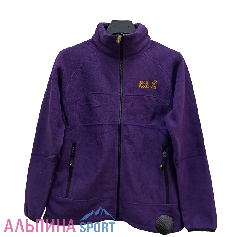 Куртка Jack Wolfskin флис женская фиолетовый
