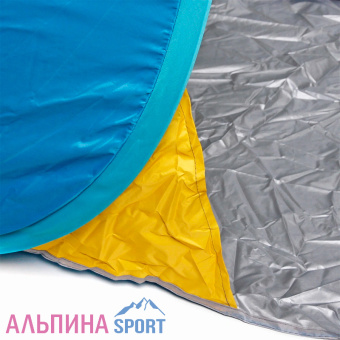 Палатка пляжная Ялта, 200-150-110 см самораскладывающаяся_v06
