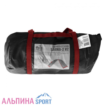 Палатка Tramp Sarma 2 V2 серый_v19
