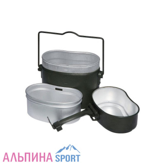 Котелок Ecos Camp-2032 ал.армейский