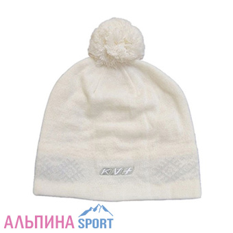 Шапка-KV+FIOCCO-белая-1
