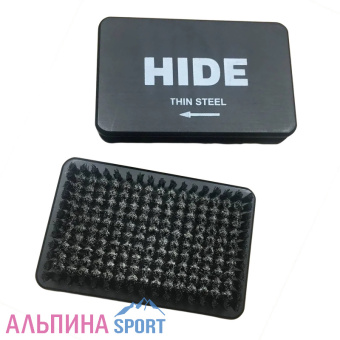 Щетка HIDE тонкая сталь с окантовкой_v01