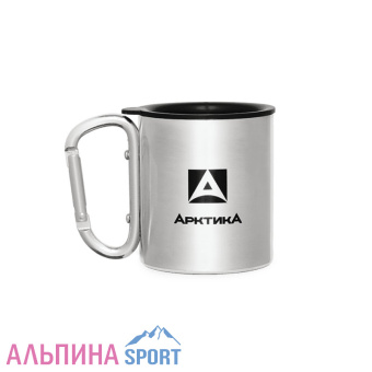 Термокружка Арктика 300мл с карабином-1