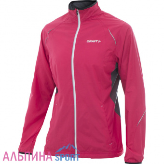 Куртка-Craft-Active-Run-женская-Pink-1902209-2477-ИМ-SkiRunner