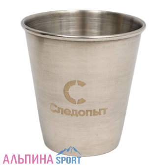 Рюмка СЛЕДОПЫТ 60 мл, в кожаной тубе_v05