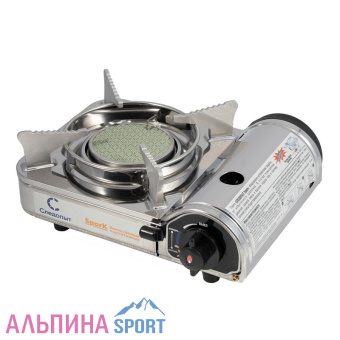 Плита наст. газовая СЛЕДОПЫТ - Spark, керам. (защита от избыточного давления)_v01