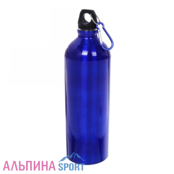 Фляга туристическая 1000мл,металлик_v01