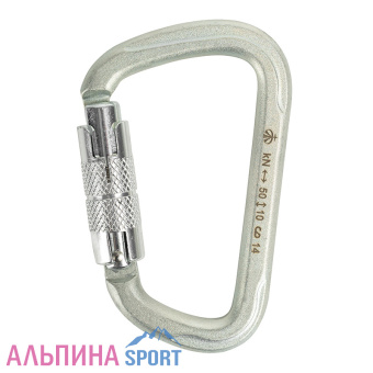 0226 ver Карабин стальной люкс автомат с байонетной  муфтой (keylock)-2