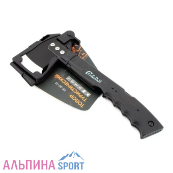 Топор Следопыт 340-120-70 мм 775 гр. с пилой, огнивом и свистком в чехле_v08