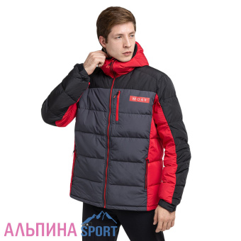 Куртка пуховая Moax Club Team мужская красный_v01