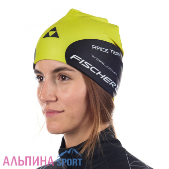 Шапка FISCHER NATION BLACK-YELLOW_v02