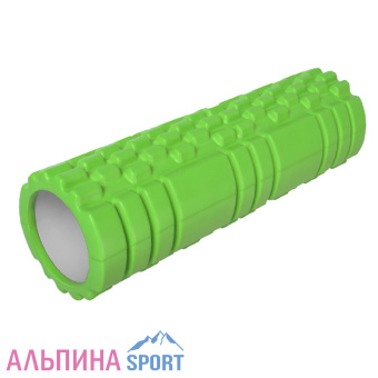 Ролик для йоги и пилатеса 4515см зеленый