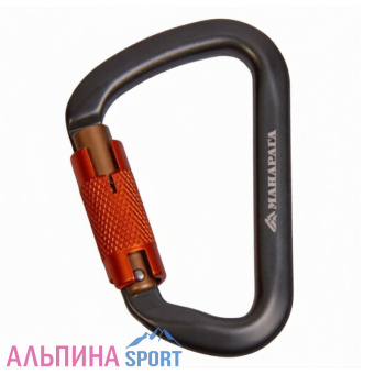 Карабин Манарага Solid трапеция с байонетной муфтой_v01