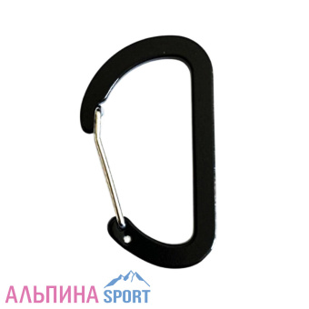 Карабин плоский 5см (Black)_v01