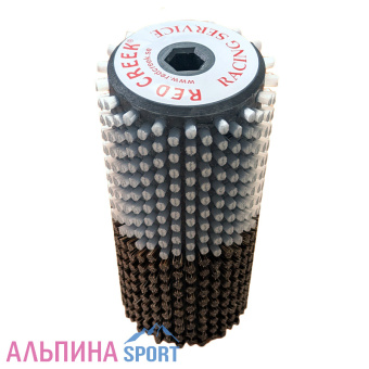 Щетка роторная RED CREEK 150 COMBI XC 140мм конский волос_белый нейлон_v02