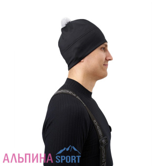 Тренировочная шапка Nordski Train Black_v02