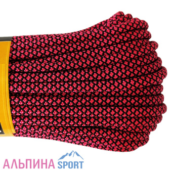 Паракорд З2пр. ПА d 4мм Неон розовая змея_v02