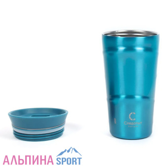 Термокружка СЛЕДОПЫТ-CALIPSO, нерж. сталь, 450 мл_v04