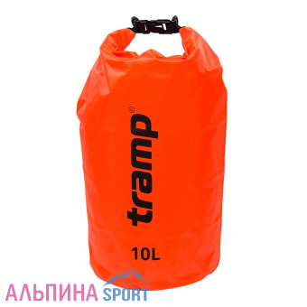 Гермомешок Tramp ПВХ Diamond RipStop 10л_Оранжевый_Site_v01