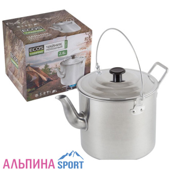 Чайник Ecos Camp-S5 2,6л алюмин.