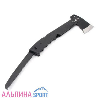 Топор Следопыт 340-120-70 мм 775 гр. с пилой, огнивом и свистком в чехле_v03