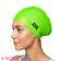 Силиконовая шапочка Mad Wave Long hair silicone Green_v04