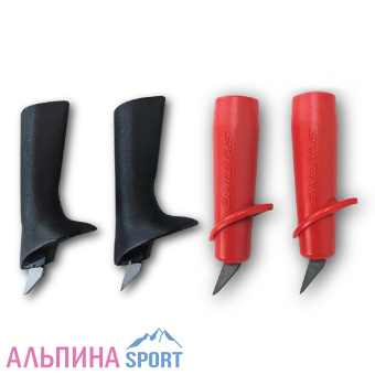 Наконечник SkiTime 10 mm для лыжероллеров с лепестком_Черный и Красный