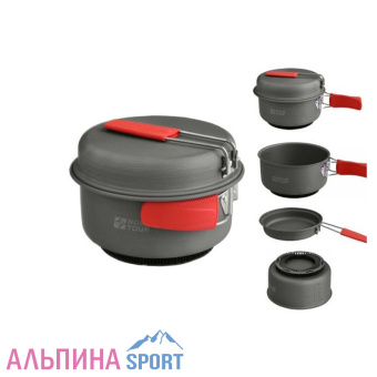 Кастрюля NT Инферно 1,7л с крышкой-сковородой