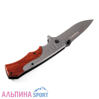 Нож туристический СЛЕДОПЫТ деревянная ручка 100 мм_v03