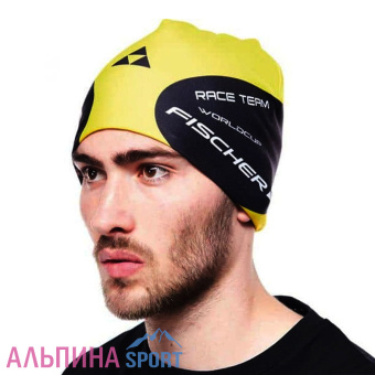 Шапка FISCHER NATION BLACK-YELLOW_v01