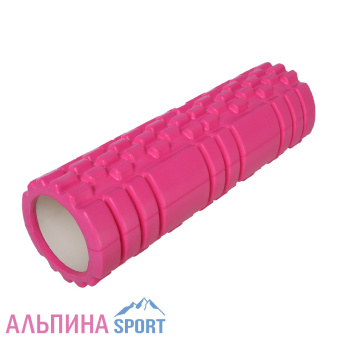 Ролик для йоги и пилатеса 3010см розовый