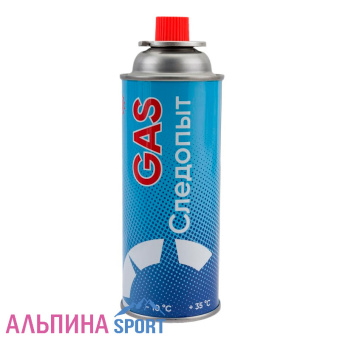 Баллон газовый Следопыт 220г цанговый РОССИЯ_v01