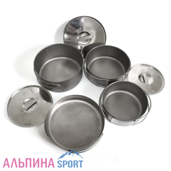 Набор круглых котелков Роза Ветров-1