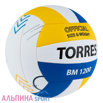 Мяч волейбольный Torres BM1200 микрофибра размер 5_v03