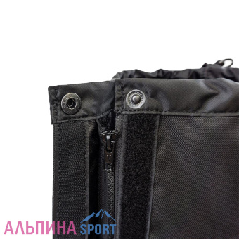 Гамаши МАНАРАГА с молнией и регулировкой тросика черный_v05