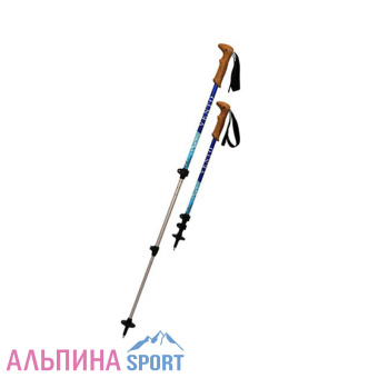 Палки телескопические Венто с пробк. рукояткой