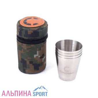 Рюмка-стопка СЛЕДОПЫТ 25 мл в тубе из oxford camo pixel_v01