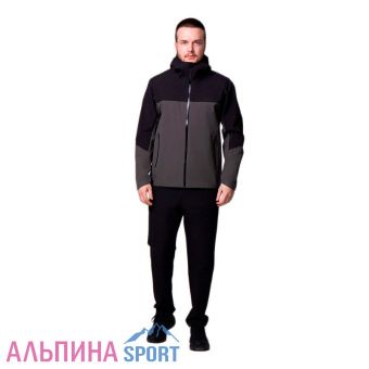 Куртка мужская Strobbs мембранная черно-серая_v01