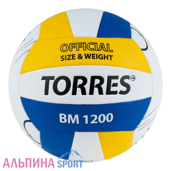 Мяч волейбольный Torres BM1200 микрофибра размер 5_v04