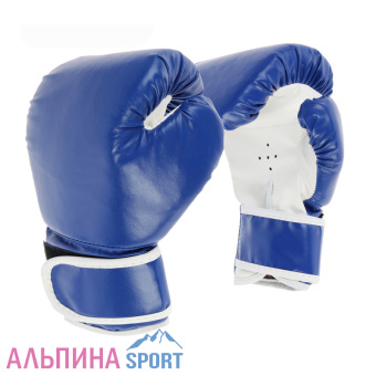Перчатки боксерские детские, цвет синий 3867635