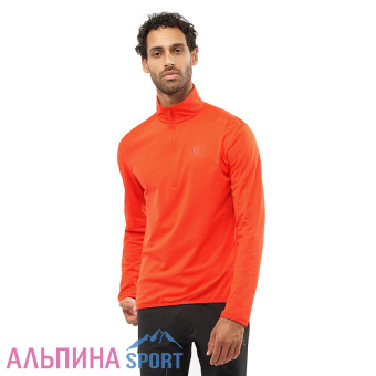 Джемпер-Salomon-OUTRACK-FULL-ZIP-MID-Red-Orang-2