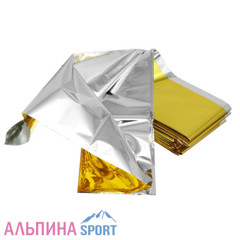 Термоодеяло спасат. Track gold silver
