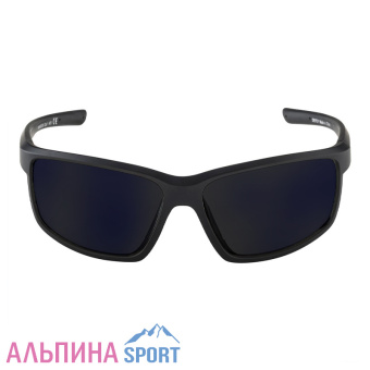 Очки солнцезащитные ALPINA Defey Black Matt Blue Mirror Cat.3_v02