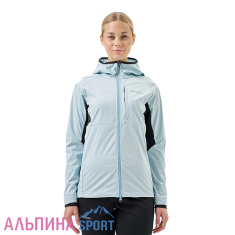 Тренировочная куртка Nordski PRO TOUR HOOD Aqua-Black W_м01