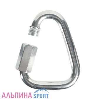 0203 ver Карабин Delta-треугольный стальной резьбовой диаметр 10  мм-2