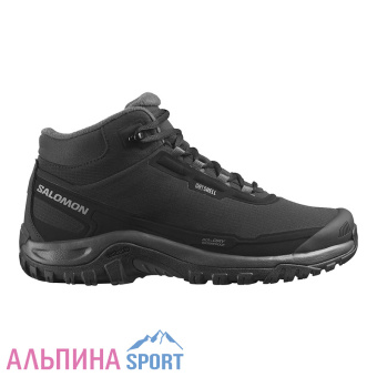 Ботинки зимние SALOMON SHELTER WP мужские Black-Asphalt-Clrock_v01