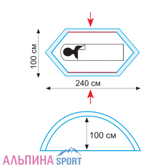 Палатка Tramp Bicycle Light_v10